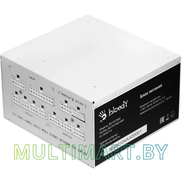 Блок питания A4Tech Bloody BD-PS750G-MW 750W картинка 4